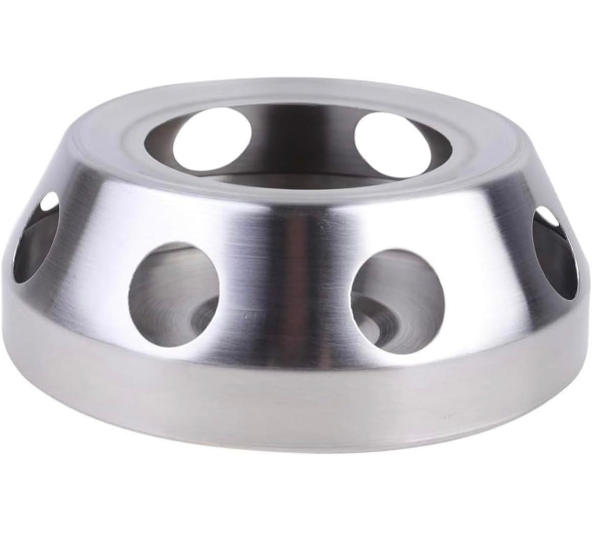 KozyCup Stainless Steel Round Tea Warmer – Candle Heated Teapot Warmer