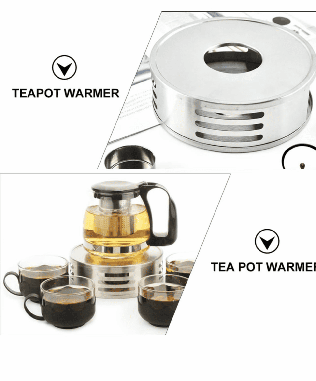 Kozy Cup Stainless Steel Tea Pot Warmer