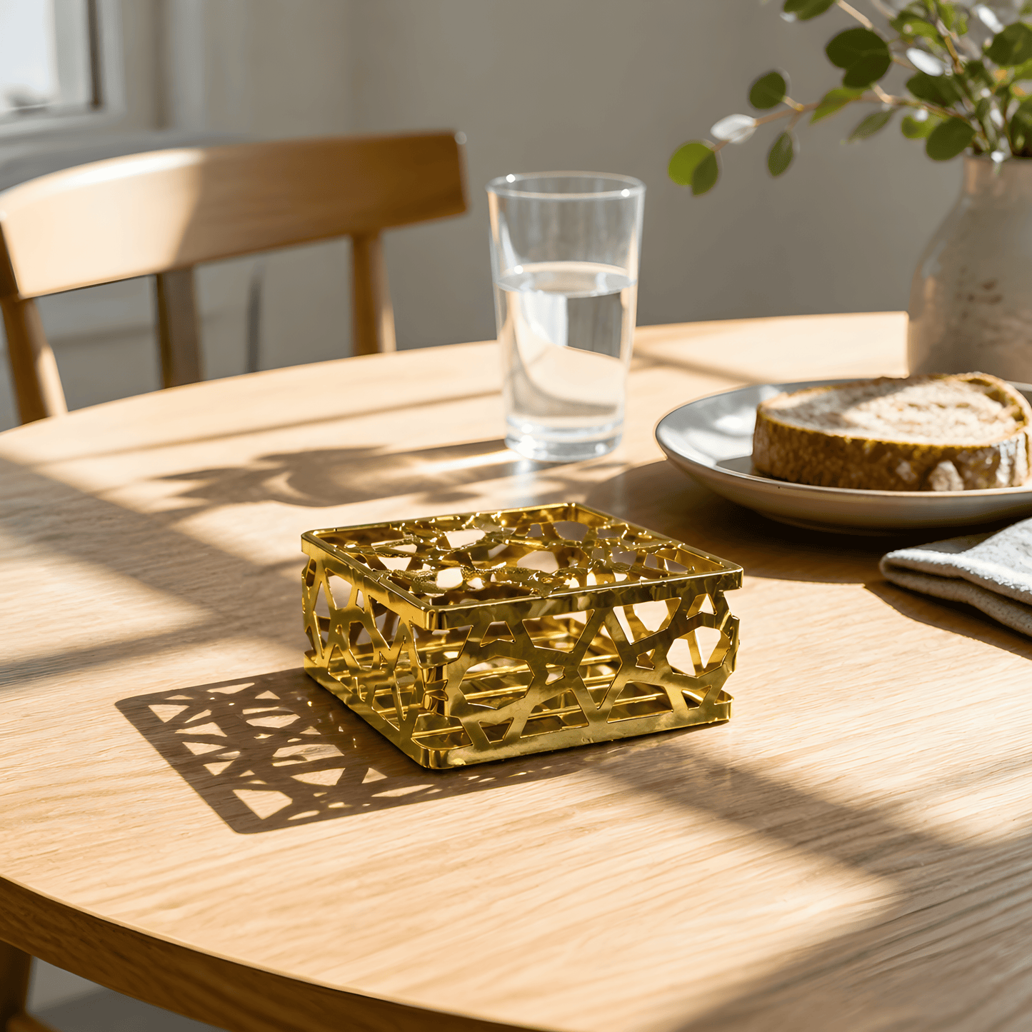 KozyCup Gold Tea Warmer – Candle Heated Teapot Warmer