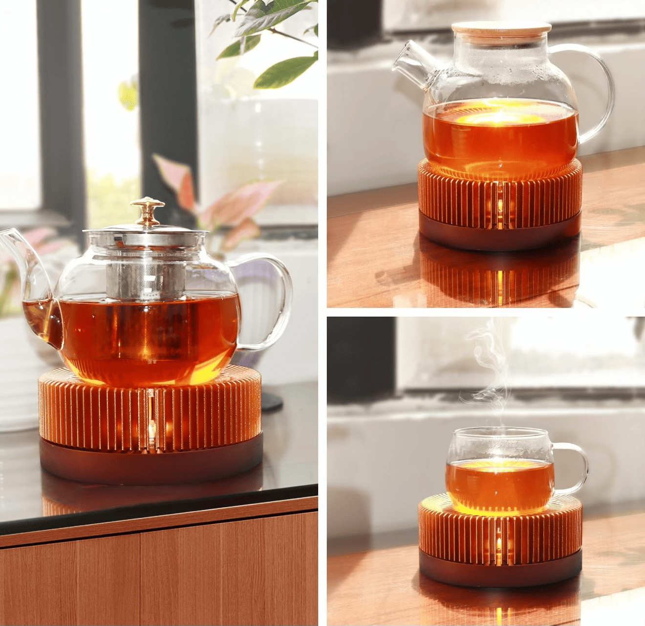 KozyCup Modern Tealight Teapot Warmer