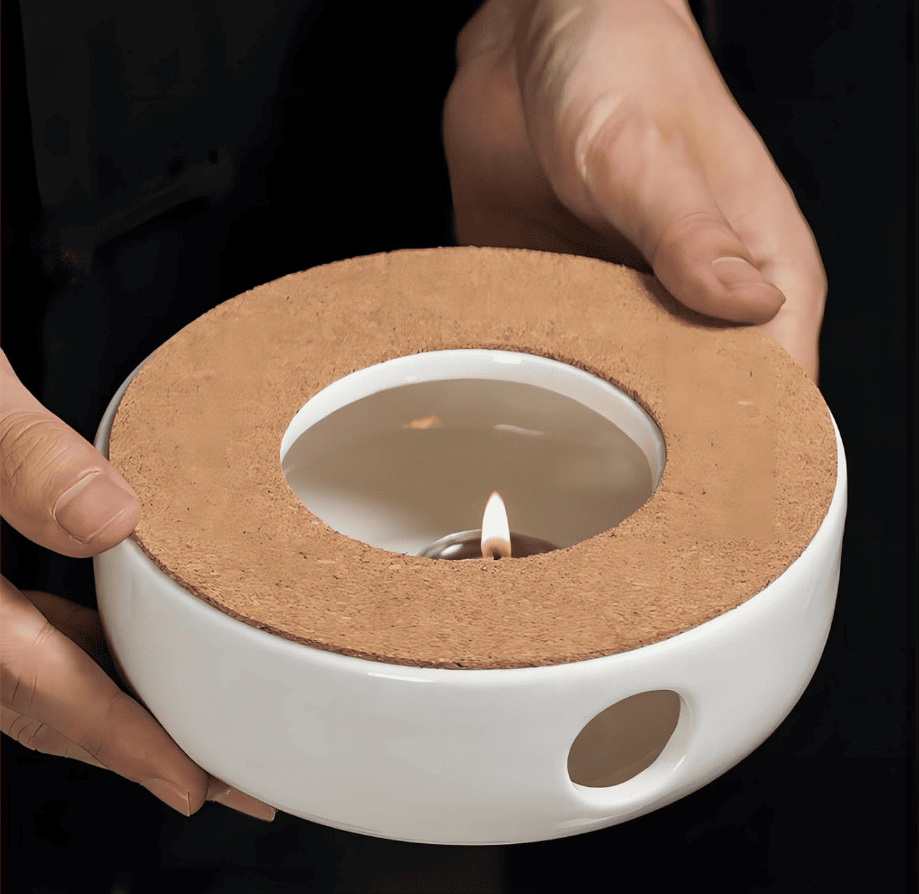 KozyCup Ceramic Tea Warmer – Candle Heated Teapot Warmer