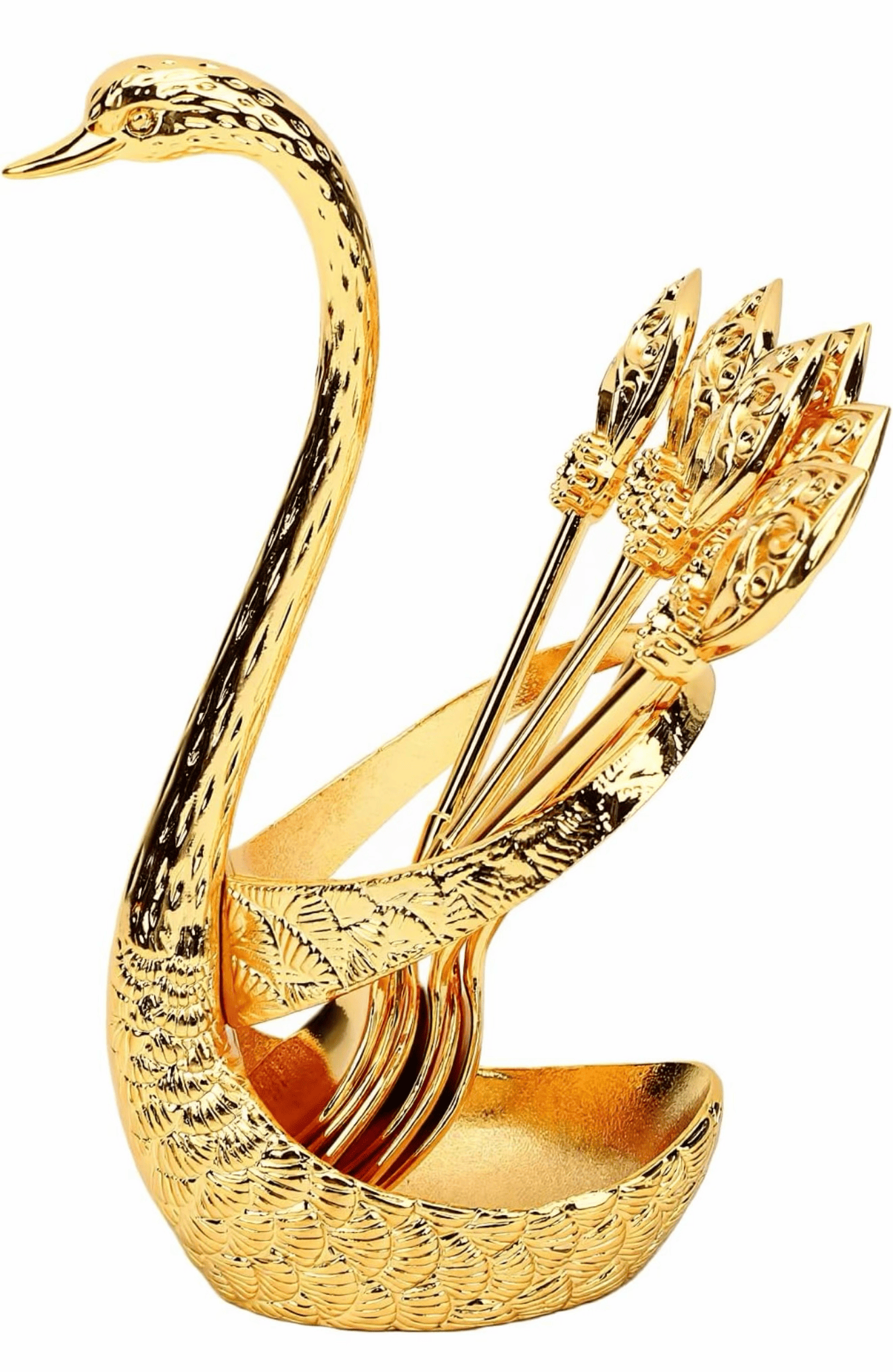 Kozy Cup Luxury Tea & Dessert Spoon Set – Gold & Silver