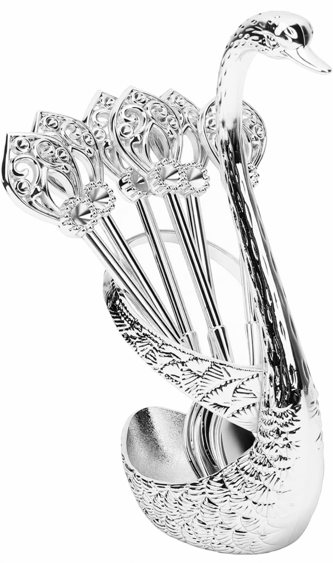 Kozy Cup Luxury Tea & Dessert Spoon Set – Gold & Silver